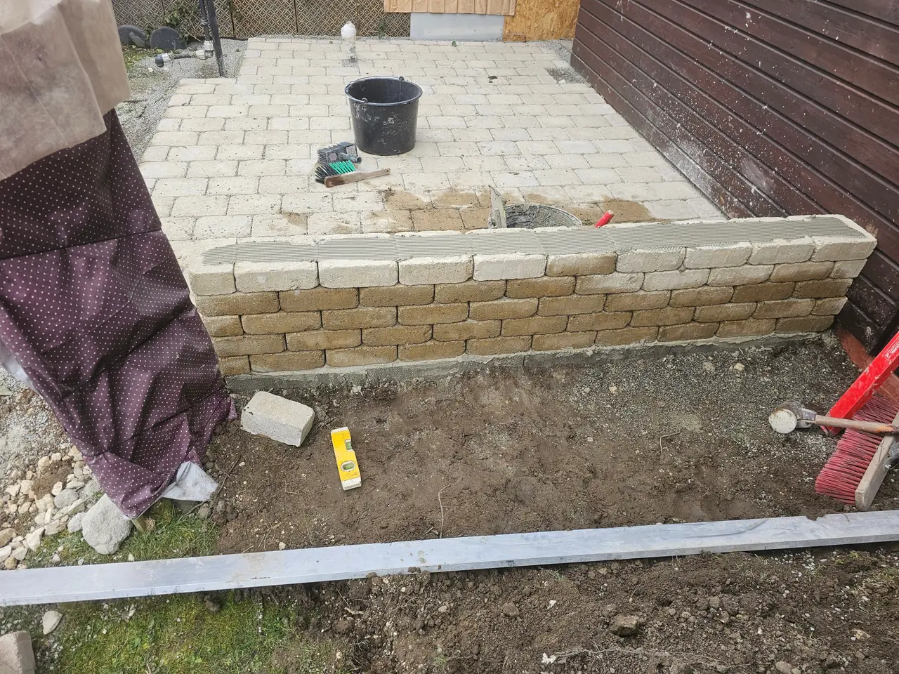 Fertiggestellte Außenanlage in Neu-Ulm